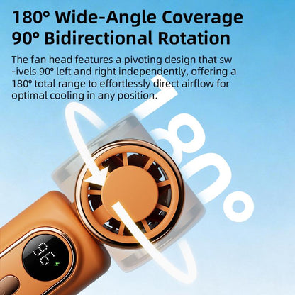 AeroClip™  Mini Portable Handheld Clip Fan